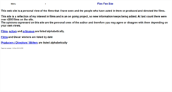 Desktop Screenshot of filmfansite.org.uk